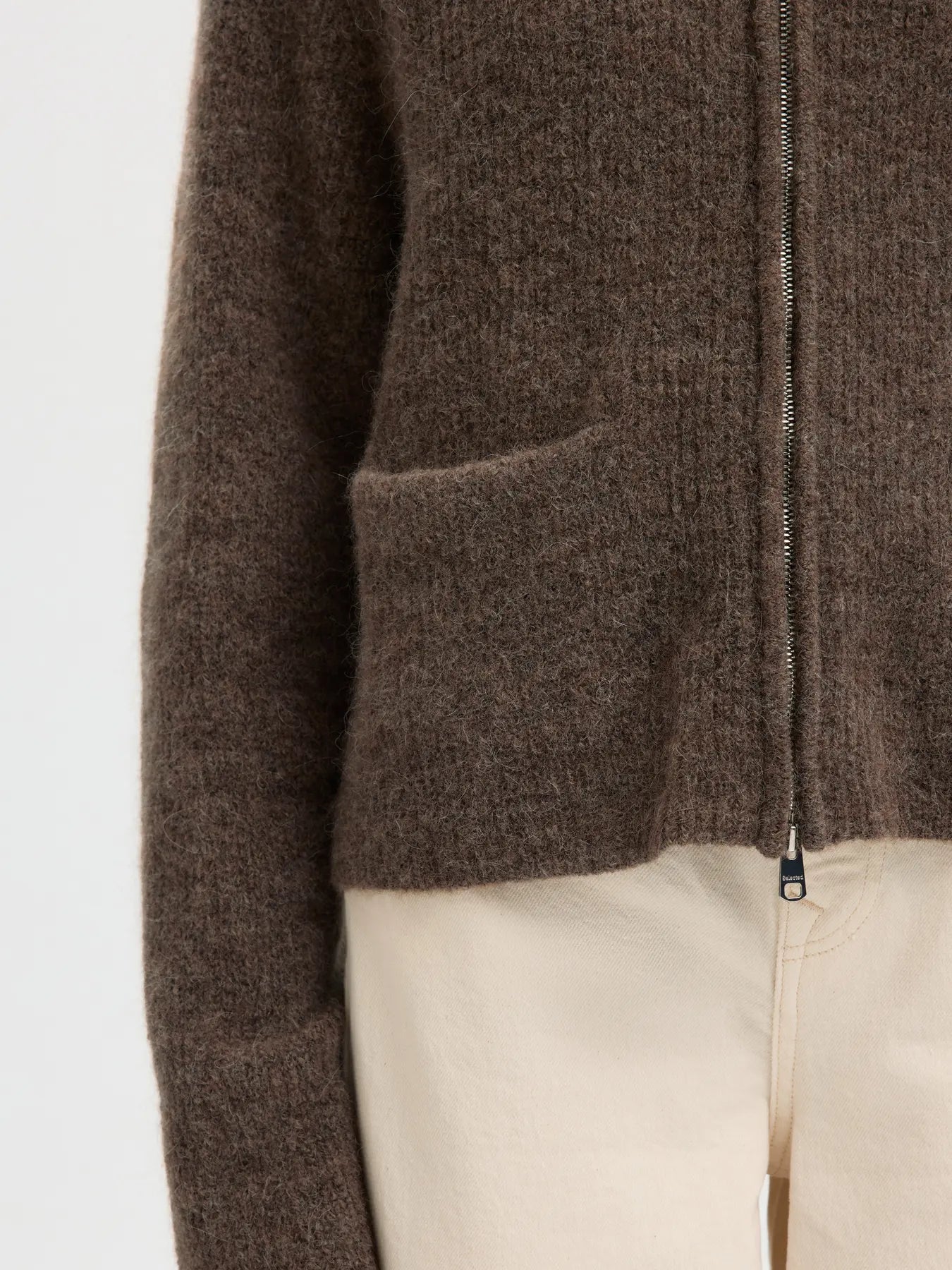 SLFSIA RAS LS KNIT SHORT CARDIGAN