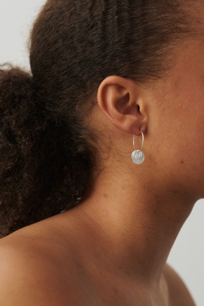 Small Coin Earrings