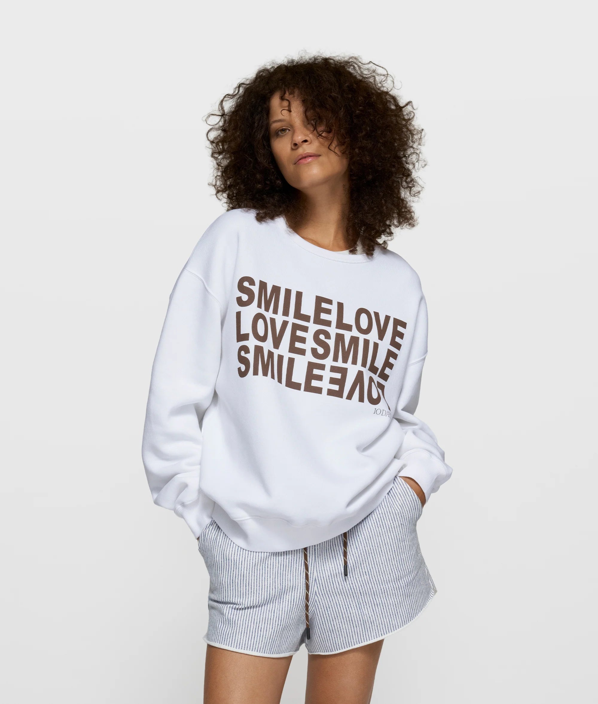 statement sweater smile