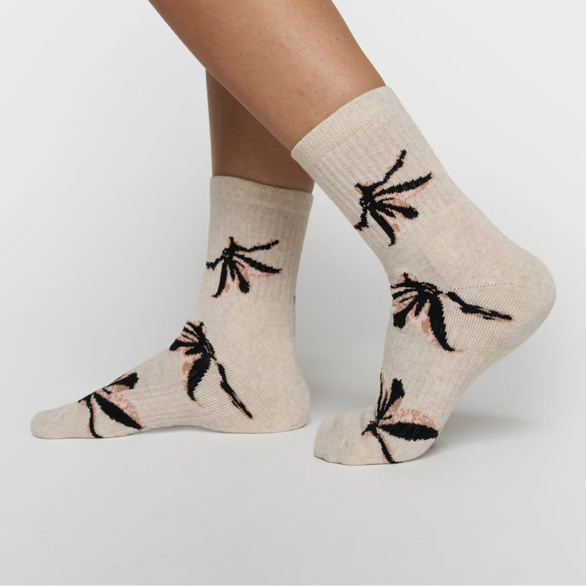 socks all-over flower