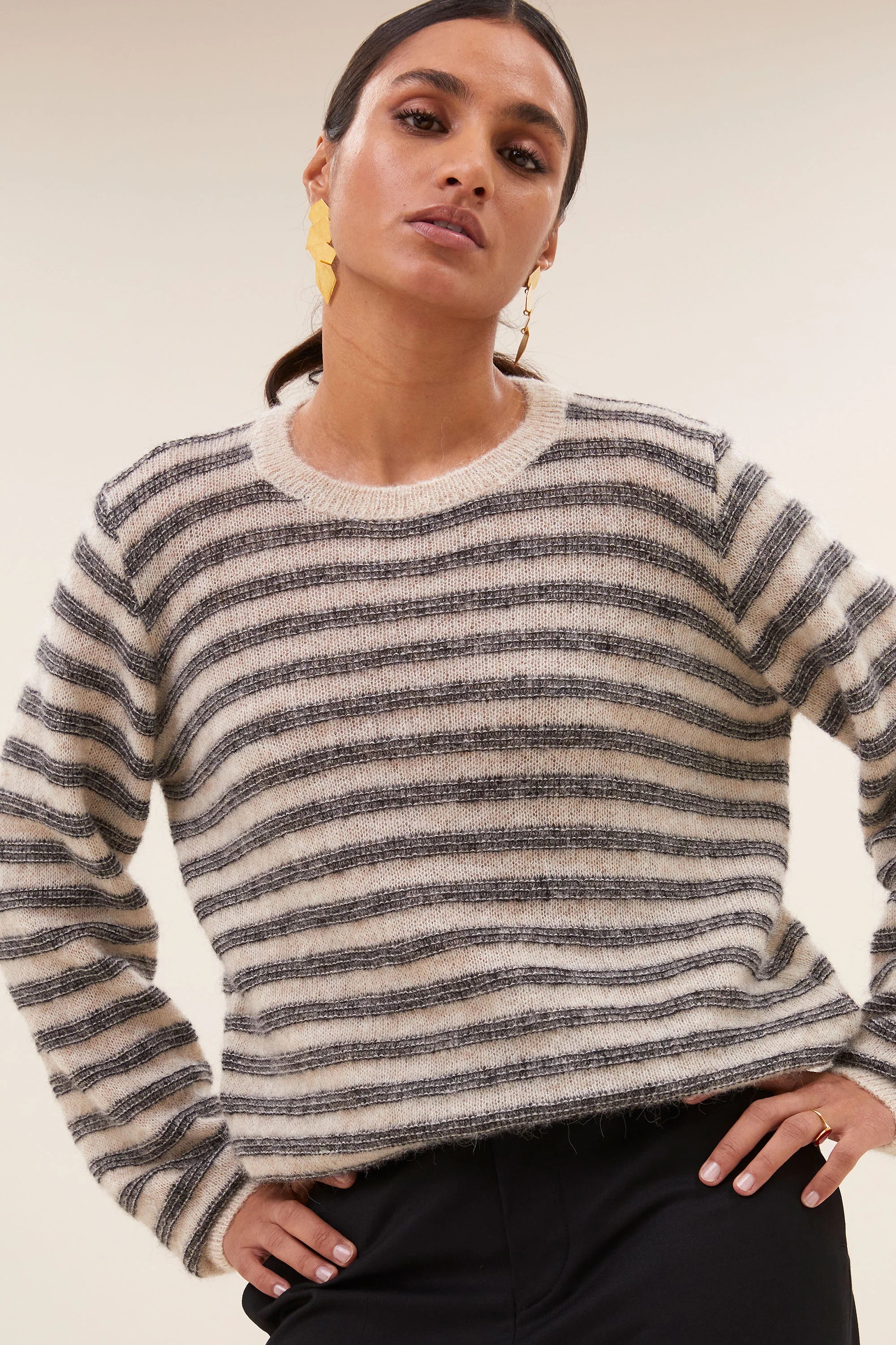 spila stripe pullover