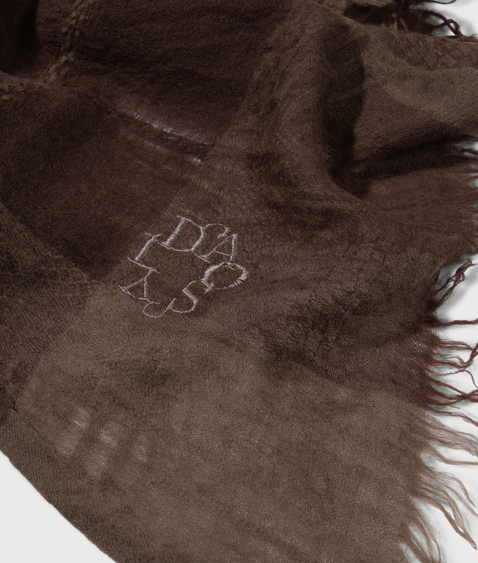 square wool scarf