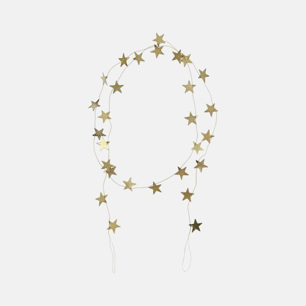 Star Garland Brass xl