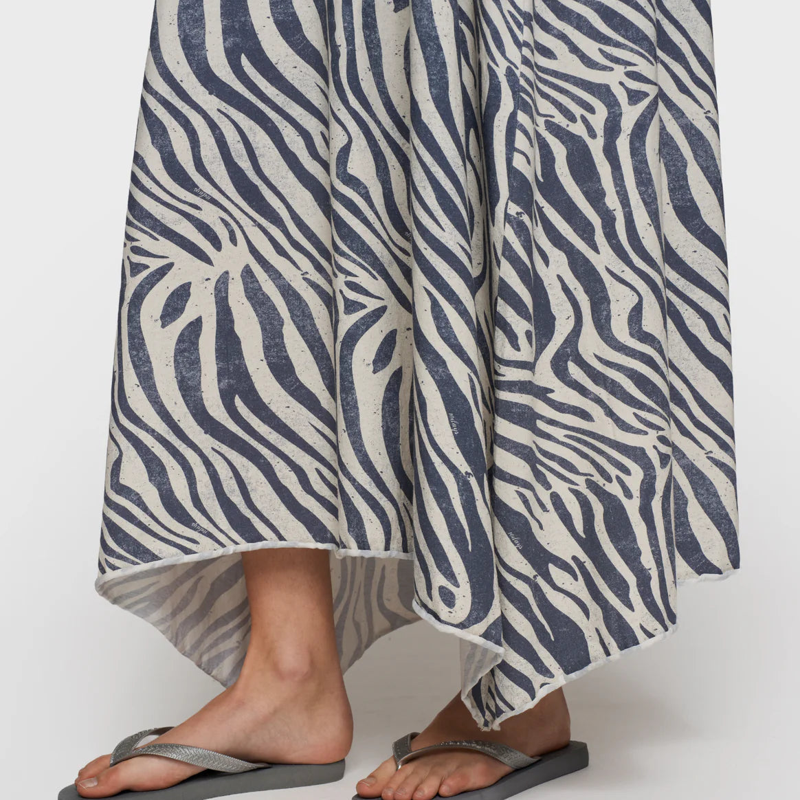 strappy dress zebra