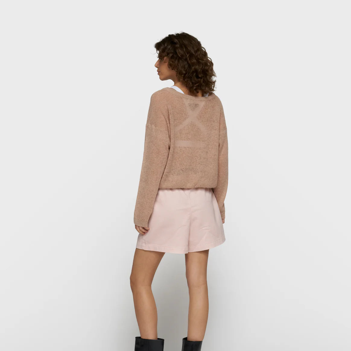 thin knit sweater