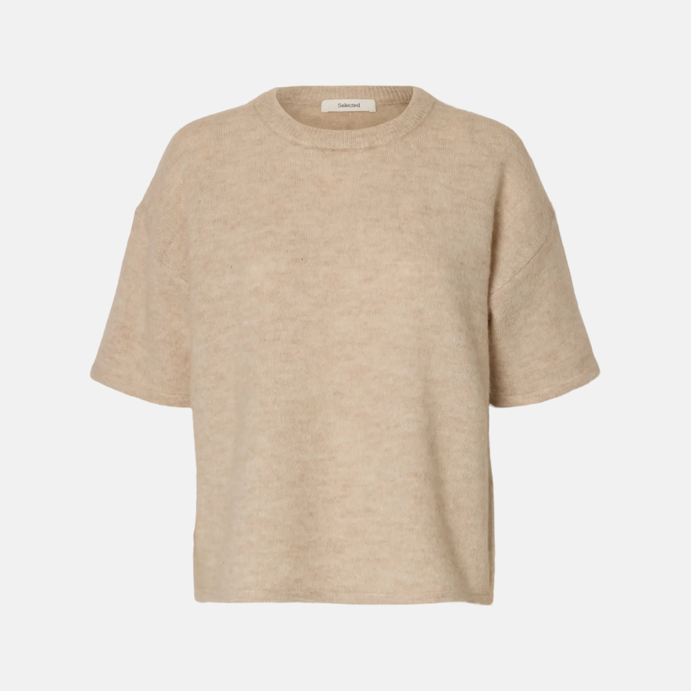 SLFHELEN 2/4 KNIT O-NECK
