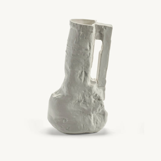 Vase I off-white artifacts - by white dirt