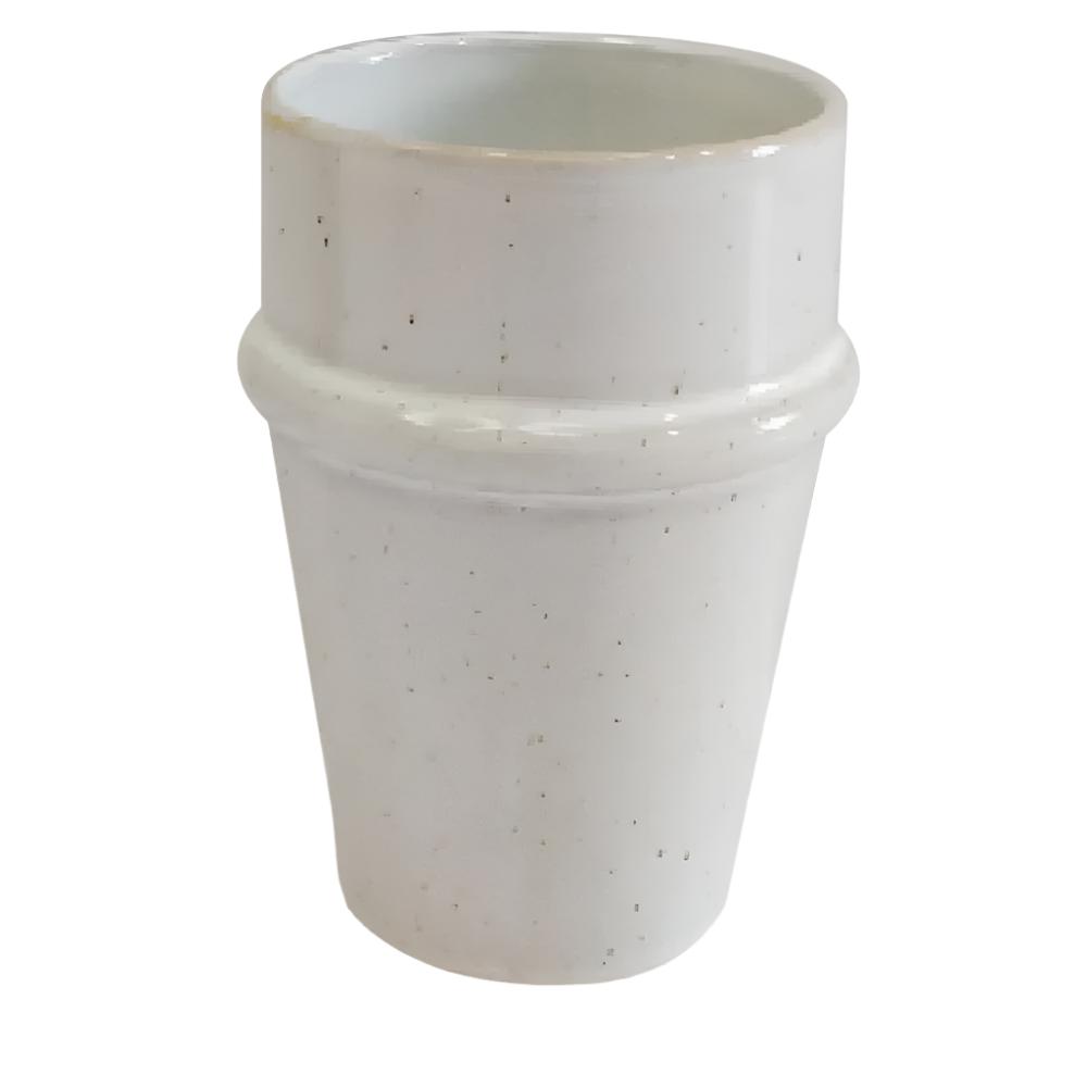 Cup Wabi Small White Speckled