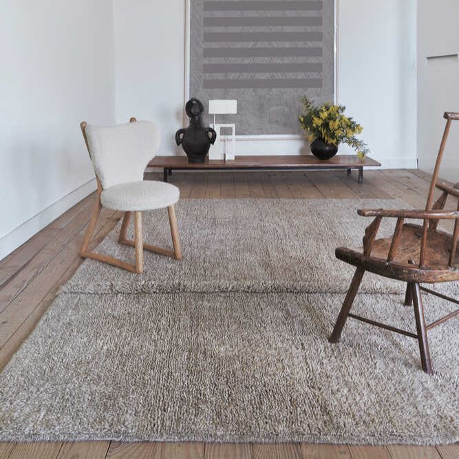 WOOLABLE RUG TUNDRA - BLENDED SHEEP GREY